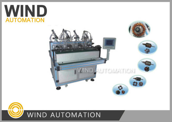 Κίνα Λευκή ηλεκτρική μηχανή περιστροφής με κινητήρα εναλλασσόμενου ρεύματος (AC Motor Winding Machine) Με τέσσερις σταθμούς προμηθευτής