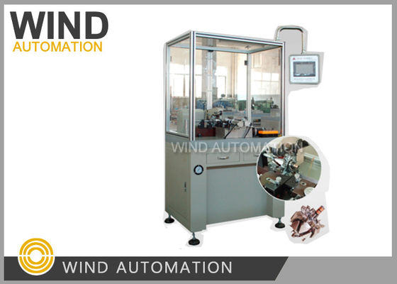 Axis Control Commutator Turning Machine Three Mitsubishi Servo Slip Ring Surface