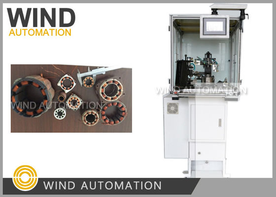 Round Square Fan Ventilator Motor Stator Winding  Machine / Brushless Inslot Winding Machine