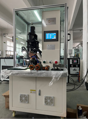 Μηχανή συγχώνευσης καλωδίων με διακόπτη 12V 24V DC Brushed Motors Hot Staking προμηθευτής