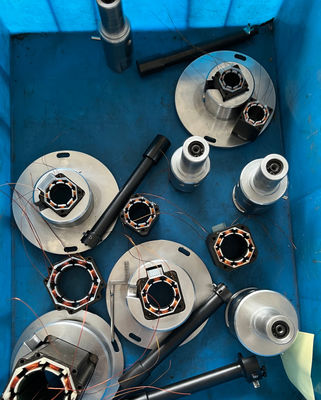 20, 28,35,42, 57 σειρά Stepper Motor Stator περιστρεφόμενη μηχανή με τέσσερις βελόνες BLDC περιστρεφόμενη προμηθευτής