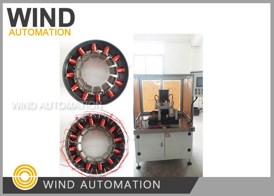 Μηχανή περιστροφής Inslot Outrunner Stator Four Axis Servo Needle Winder 7kw Awg18 / Awg38 προμηθευτής