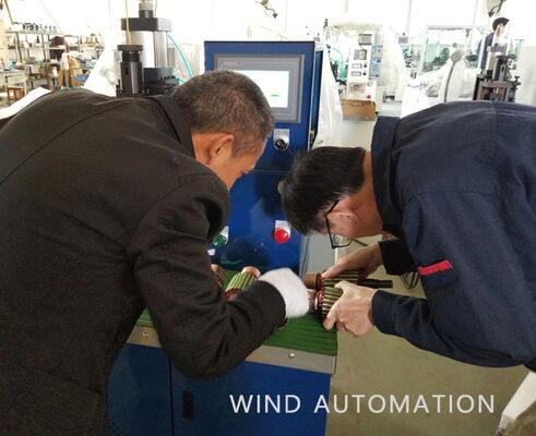 DC Motor Armature Commutator Fuser Welding  Fusing Soldering Hot Staking Machine