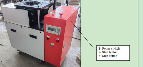 Εξωτερικός ανεμιστήρας περιστροφικού κινητήρα στατήρα μηχανή εισαγωγής χαρτιού WIND-IP-3