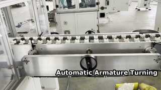 Armature Assembly Line Turning μηχάνημα αυτόματης γραμμής με στροφή πλαστικοποίησης, στροφή με μεταγωγέα