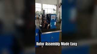 Μηχανή υδραυλικής πρέσας για συγκρότημα ρότορα